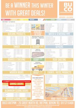 BUCO Gauteng Rietpan ( 17 Jun - 30 Jun 2014 ), page 1