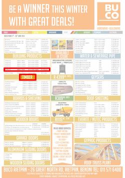 BUCO Gauteng Rietpan ( 17 Jun - 30 Jun 2014 ), page 1