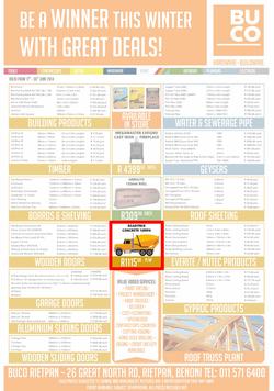 BUCO Gauteng Rietpan ( 17 Jun - 30 Jun 2014 ), page 1