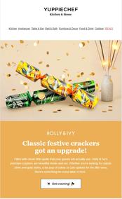 Yuppiechef : Classic Festive Cracker Got An Upgrade (Request Valid Date From Retailer)