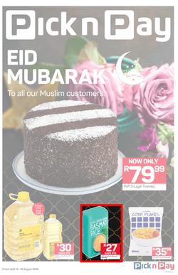 Pick n Pay : Eid Mubarak (13 Aug - 26 Aug 2018), page 1