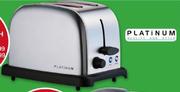 Platinum 2 Slice Toaster