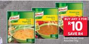 Knorr Packet Soup Assorted-3 X 50g