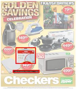 Checkers Western Cape : Golden Savings ( 07 Jul - 13 Jul 2014 ), page 1