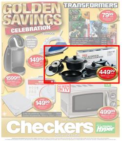 Checkers Western Cape : Golden Savings ( 07 Jul - 13 Jul 2014 ), page 1