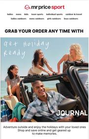 Mr Price Sport : Get Holiday Ready (Request Valid Date From Retailer)