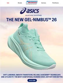 Sportsmans Warehouse : The New Gel-Nimbus 26 (Request Valid Date From Retailer)