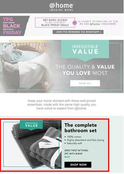 @Home : The Quality & Value You Love Most (Request Valid Date From Retailer), page 1