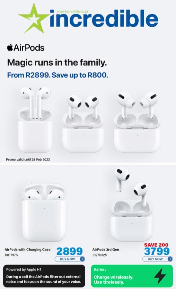 Incredible Connection Apple Airpods. Magic Runs In The Family