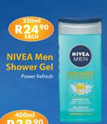 Nivea Men Shower Gel-250ml Each
