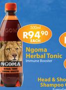 Ngoma Herbal Tonic-500ml Each