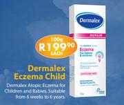 Dermalex Eczema Child-100g Each