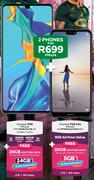 Huawei P30-on MTN Made For Me XS + Huawei P20 Lite-On My MTN Choice Flexi R55-For Both