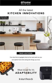 @Home : All The Latest Kitchen Innovations (Request Valid Date From Retailer)