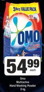 Omo Multiactive Hand Washing Powder-3kg