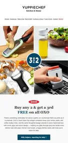 Yuppiechef : 3 For 2 On All OXO Products (Request Valid Date From Retailer)