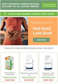 Wellness Warehouse : Feel Good, Look Good (Request Valid Date From Retailer)