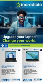Incredible : Update Your Laptop (Request Valid Date From Retailer)