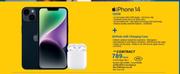 Apple iPhone 14 128GB Plus Airpods With Charging Case-On MTN Mega Tab 5