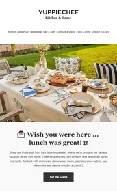 Yuppiechef : Holiday-Mode At The Table (Request Valid Date From Retailer)