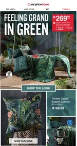Mr Price Home : Feeling Grand In Green (Request Valid Date From Retailer)