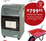 Brights Bargain 3-Panel Gas Heater
