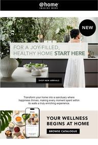 @Home : For A Joy-Filled Healthy Home (Request Valid Date From Retailer)