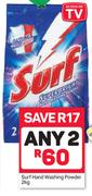 Surf Hand Washing Powder-2x2kg