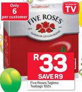 Five Roses Tagless Teabags-120's