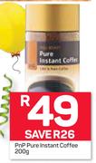 PnP Pure Instant Coffee-200g