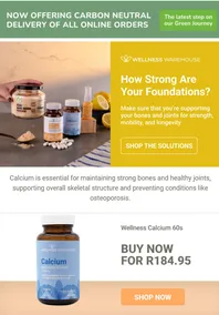 Wellness Warehouse : How Strong Are Your Foundations (Request Valid Date From Retailer)