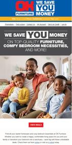 OK Furniture : We Save You Money On Top Quality Furniture, Comfy Bedroom Necessities And More (18 August - 04 September 2022)