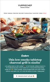 Yuppiechef : Tabletop Charcoal Grillers (Request Valid Date From Retailer)