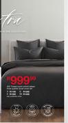 400 Thread Count Oxford Sateen Double Duvet Cover Set