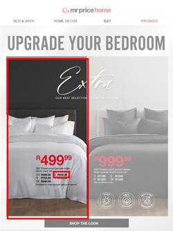 Mr Price Home : Upgrade Your Bedroom (Request Valid Date From Retailer), page 1
