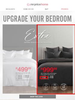 Mr Price Home : Upgrade Your Bedroom (Request Valid Date From Retailer), page 1