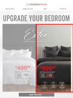 Mr Price Home : Upgrade Your Bedroom (Request Valid Date From Retailer), page 1