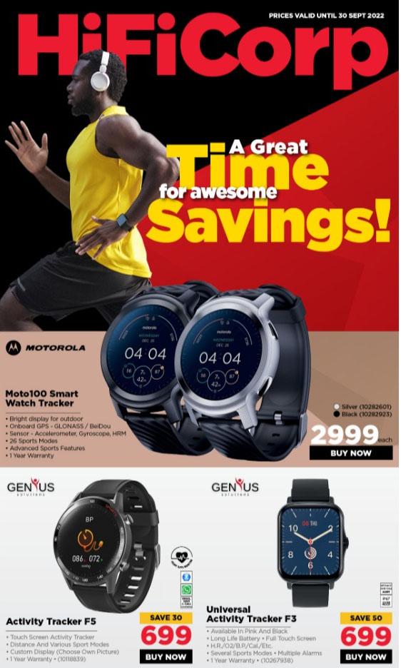 Hi fi discount corp fitness watches