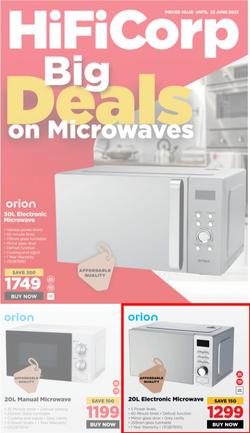 HiFi Corp : Big Deals On Microwaves (15 June - 23 June 2023), page 1