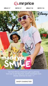 Mr Price : Made You Smile (Request Valid Date From Retailer)