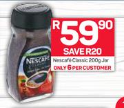 Nescafe Classic Jar-200g