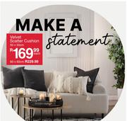 Velvet Scatter Cushion 50 x 50cm-Each