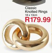 Classic Knotted Rings 18 x 13cm