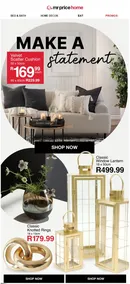 Mr Price Home : Make A Statement (Request Valid Date From Retailer)