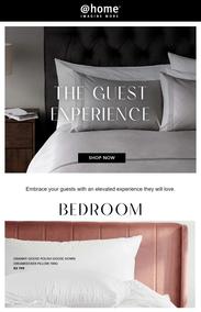 @Home : The Guest Experience (Request Valid Date From Retailer)