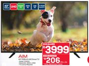 Aim 43" (109cm) UHD Smart TV CZ2043