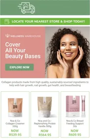 Wellness Warehouse : Cover All Your Beauty Bases (Request Valid Date From Retailer)
