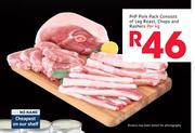 PnP Pork Pack Consists of Leg Roast, Chops and Rashers-Per Kg