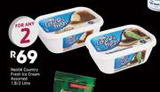 Nestle Country Fresh Ice Cream Assorted-2 x 1.8/2Ltr
