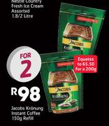Jacobs Kronung Instant Coffee Refill-2 x 150g